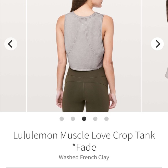 Lululemon Dusty Purple Crop Muscle Tee Size 4 - Picture 3 of 8
